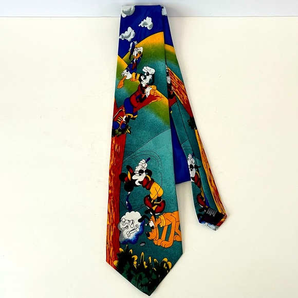 Disney Mickey Unlimited by Balance INC Vintage Mickey Mouse & Friends Golf Tie - Picture 7 of 7